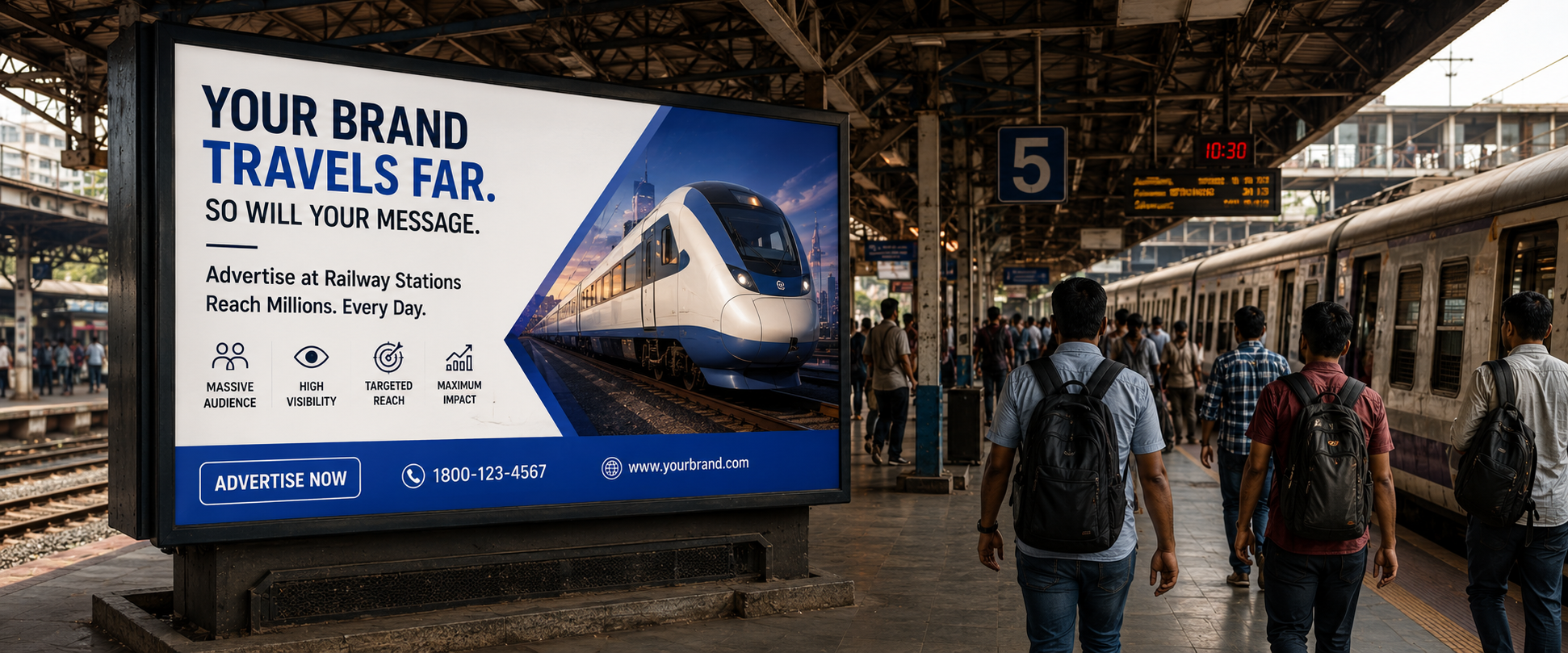 Railway Station Advertising